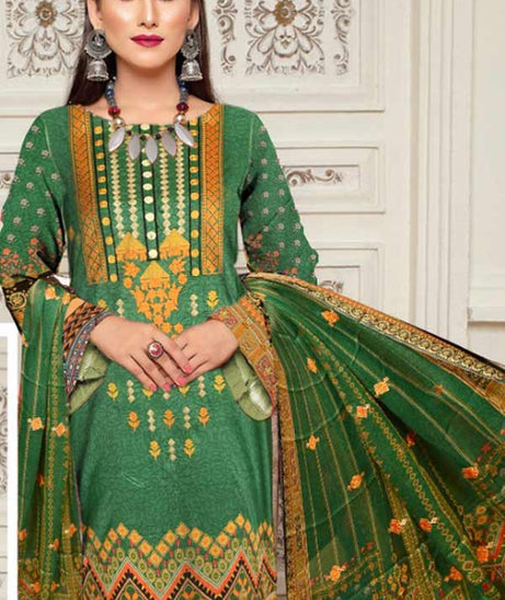 Maira Digital Emb Linen'22 D#4
