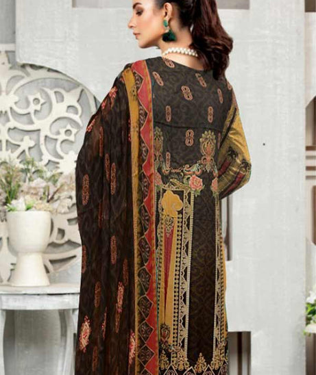 Maira Digital Emb Linen'22 D#7
