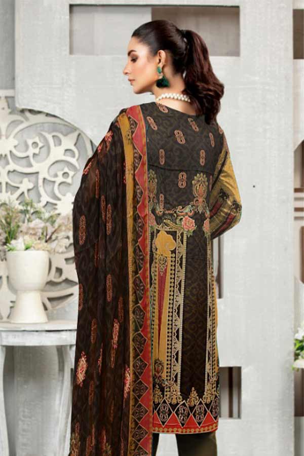 Maira Digital Emb Linen'22 D#7