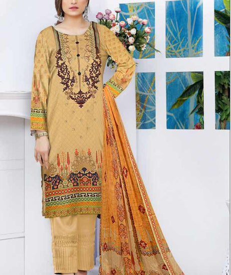 Maira Digital Emb Linen'22 D#8