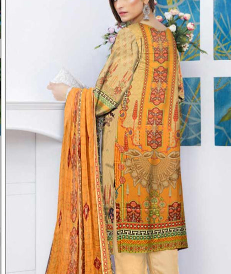 Maira Digital Emb Linen'22 D#8