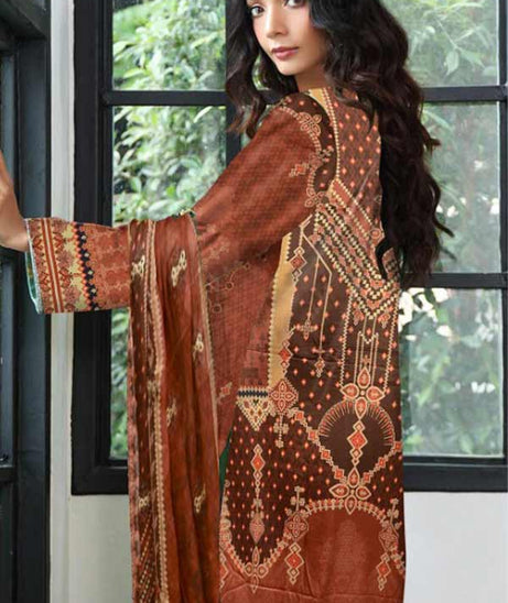 Maira Digital Emb Linen'22 D#9