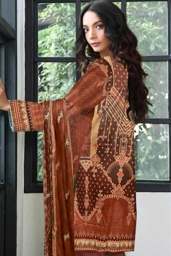 Maira Digital Emb Linen'22 D#9