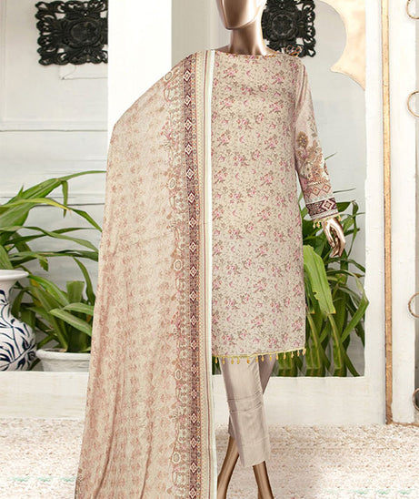 Malva Elite Print Lawn'23 D#10