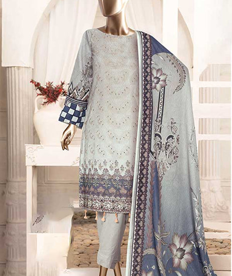 Malva Emb Jacquard Lawn'22 AJ#6