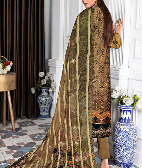 Malva Tahzeeb Emb Lawn`23 D#01