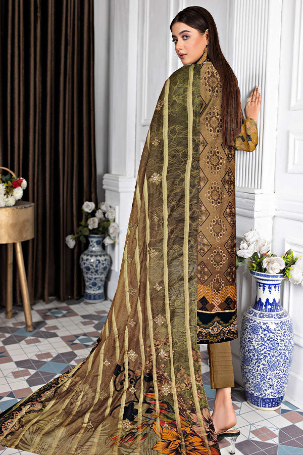 Malva Tahzeeb Emb Lawn`23 D#01
