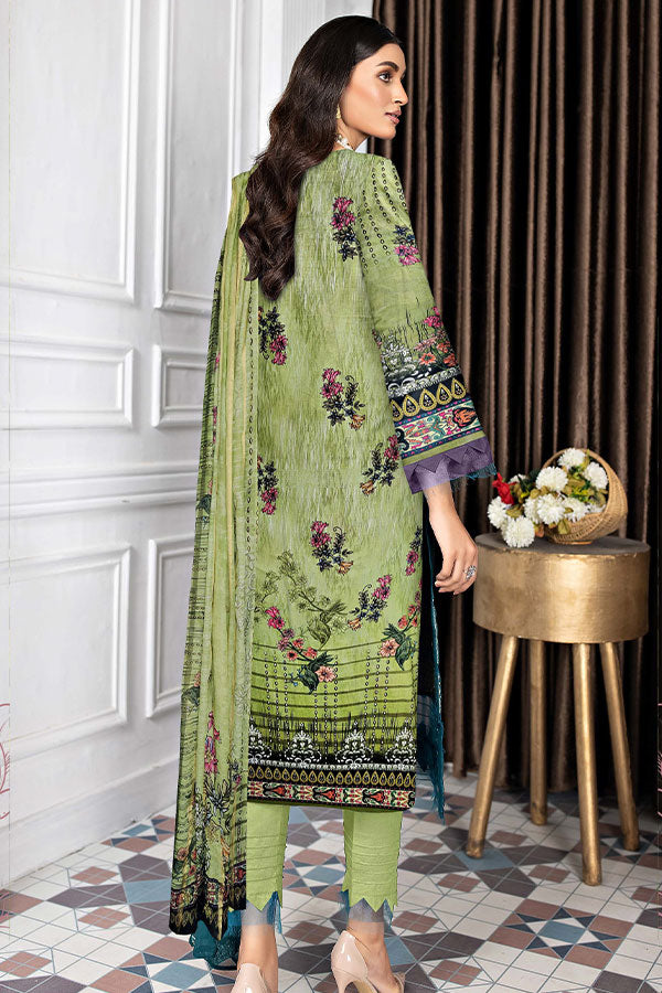 Malva Tahzeeb Emb Lawn`23 D#05