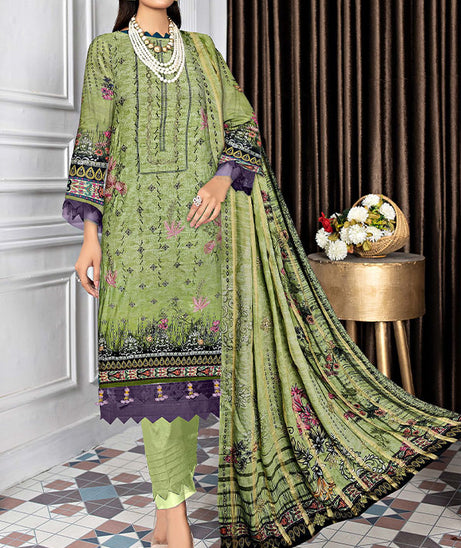 Malva Tahzeeb Emb Lawn`23 D#05