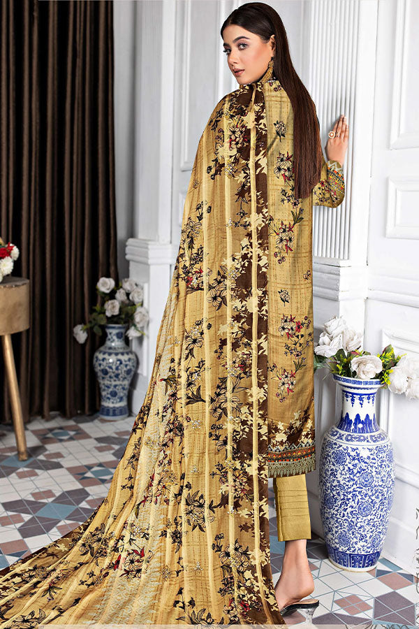 Malva Tahzeeb Emb Lawn`23 D#06