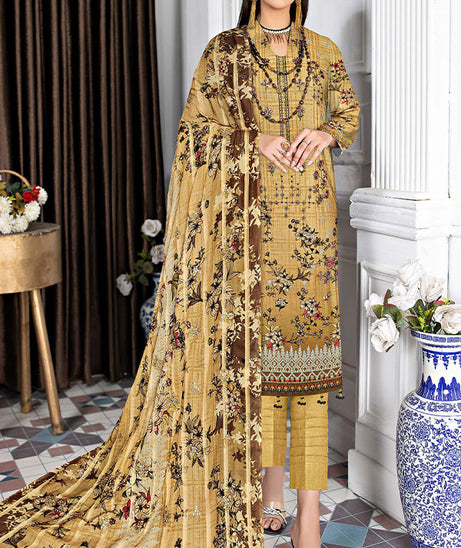 Malva Tahzeeb Emb Lawn`23 D#06