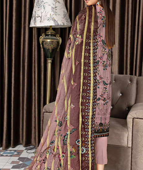 Malva Tahzeeb Emb Lawn`23 D#08