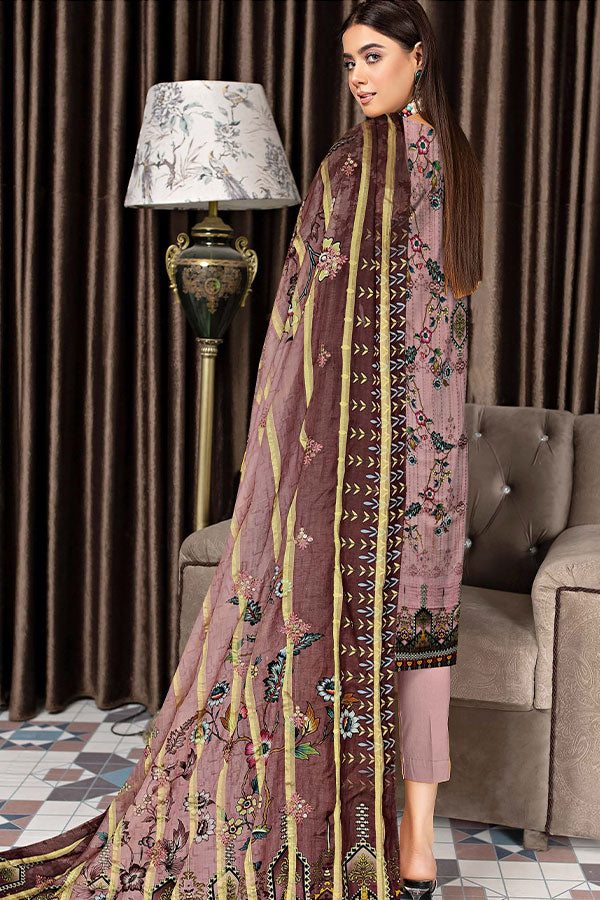 Malva Tahzeeb Emb Lawn`23 D#08