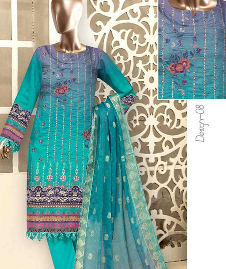 Malwa Flora Emb Collection'22 AJ#8