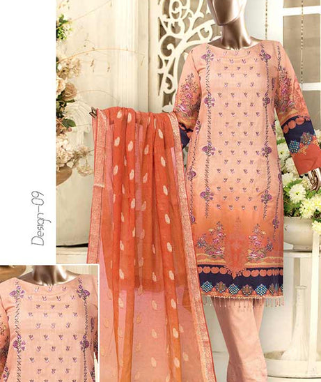 Malwa Flora Emb Collection'22 AJ#9