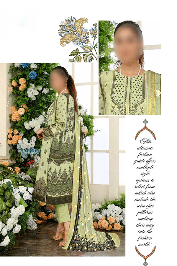 Malwa Grace Emb Viscose`22 GR#10