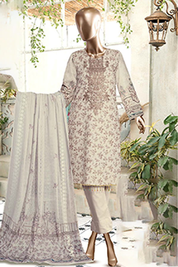 Malwa Jasmine Emb Lawn'22 D#5