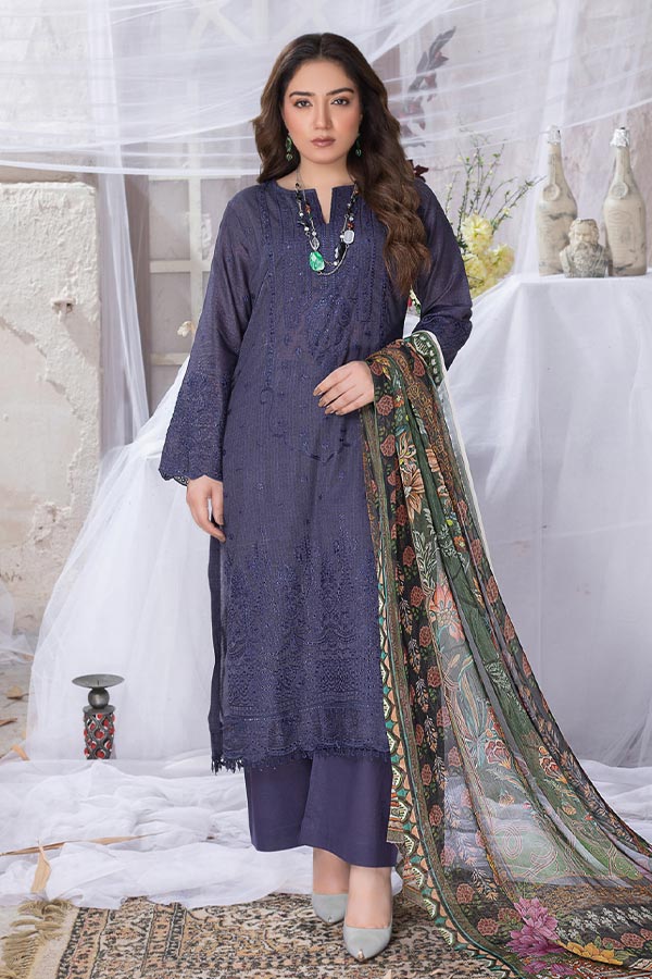 Manizay Nikhaar Emb Lawn`24 D#09