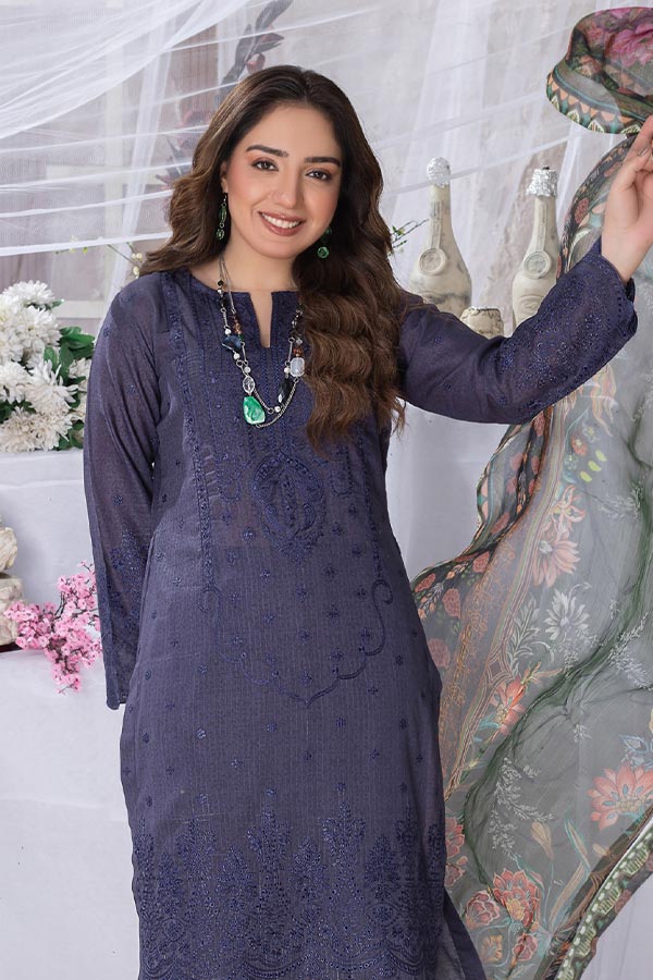 Manizay Nikhaar Emb Lawn`24 D#09