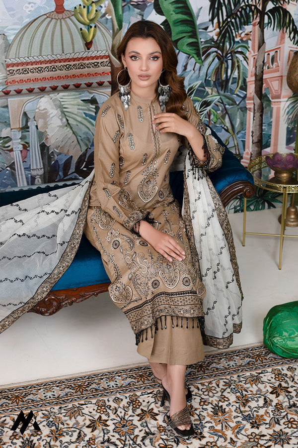 Manizay Rang Noor Lawn`24 D#08