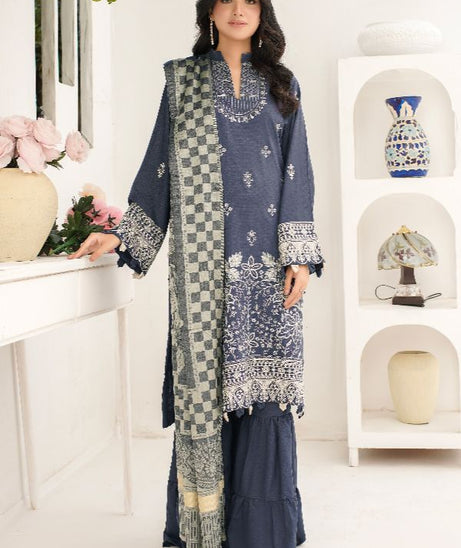 Manizay Premium Emb Dhanak`25 D#1