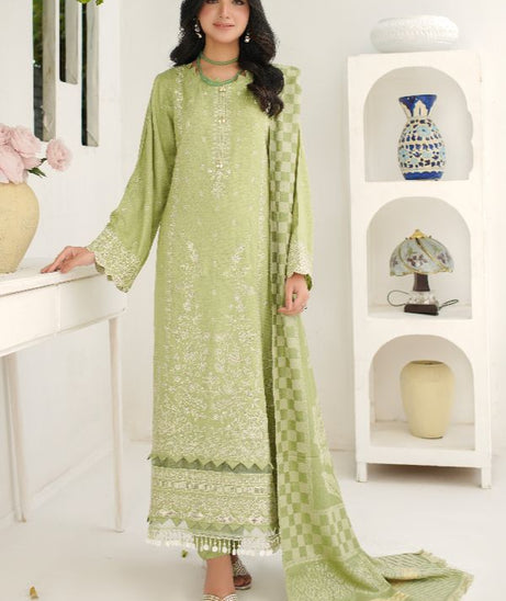 Manizay Premium Emb Dhanak`25 D#2
