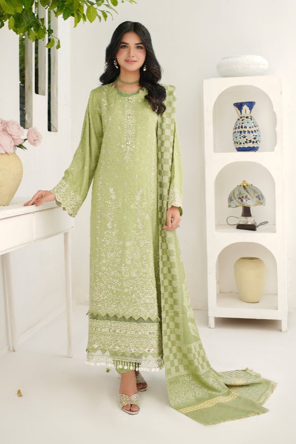 Manizay Premium Emb Dhanak`25 D#2