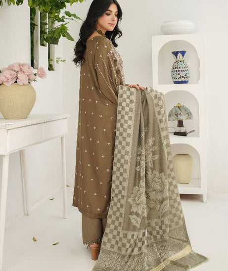 Manizay Premium Emb Dhanak`25 D#3