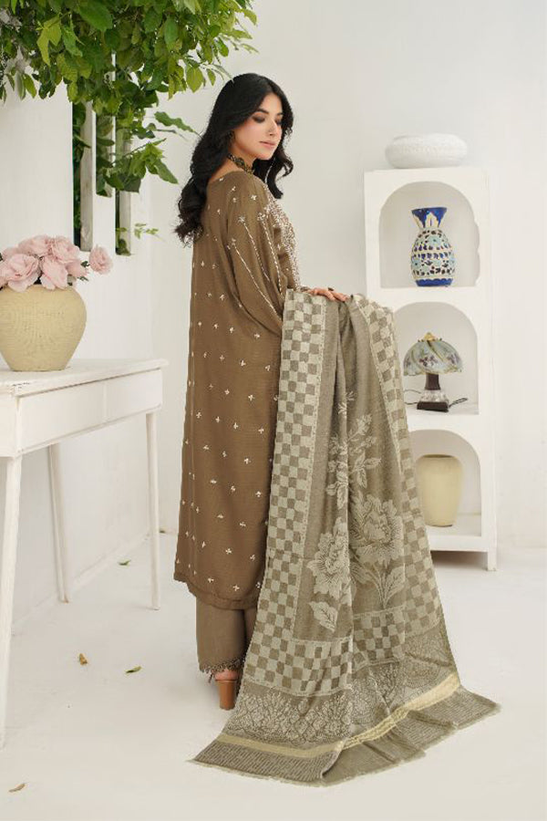 Manizay Premium Emb Dhanak`25 D#3