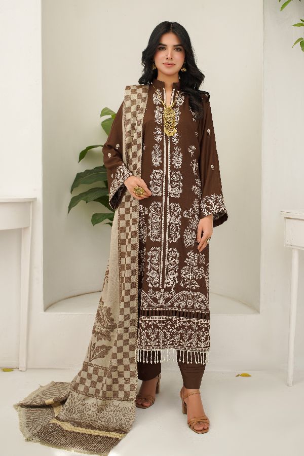 Manizay Premium Emb Dhanak`25 D#5