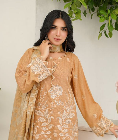 Manizay Premium Emb Dhanak`25 D#6