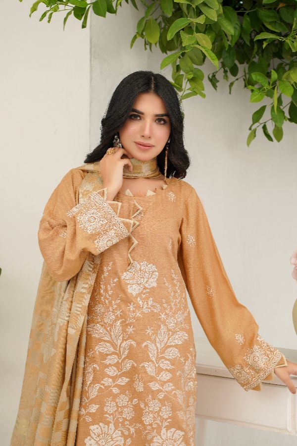 Manizay Premium Emb Dhanak`25 D#6