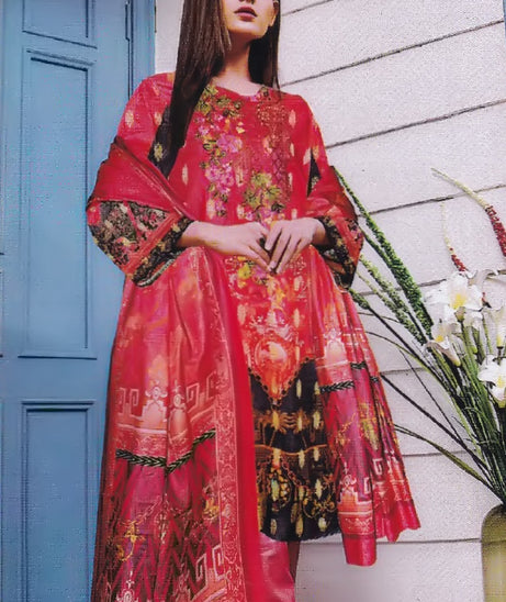Mannat D/Emb Linen'20 D#10 Vol-2