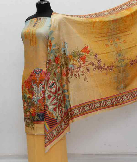 Mannat D/Slub Linen`20 D#08 Yellow