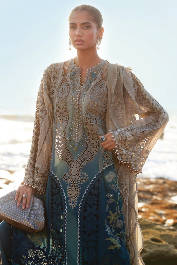 Maria.B Eid Luxury Lawn'25 D#08