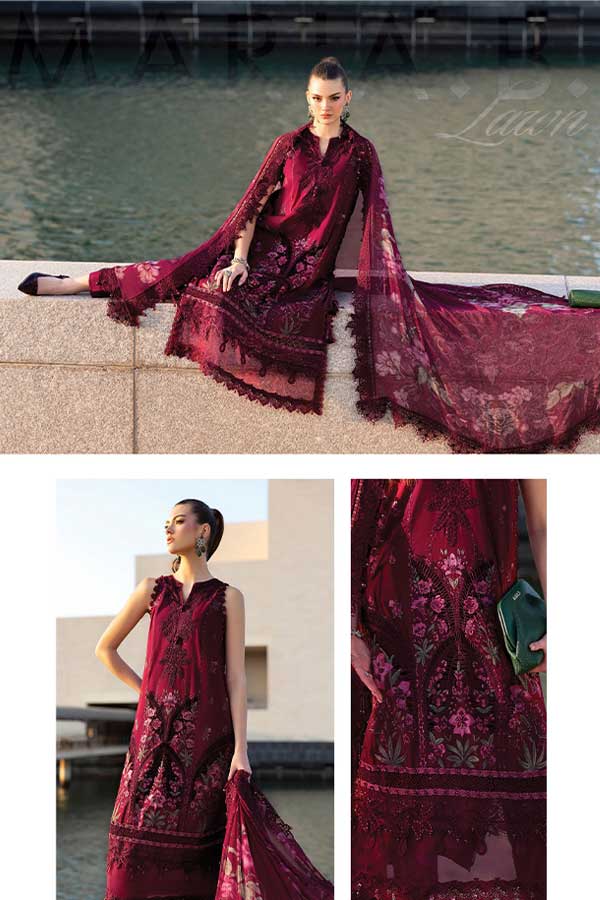 Maria.B Luxury Lawn`26 D#11-B