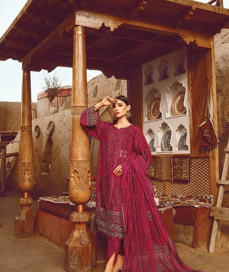 Maria.B Luxe Lawn`23 D#11-B