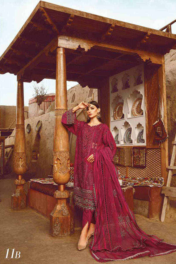 Maria.B Luxe Lawn`23 D#11-B