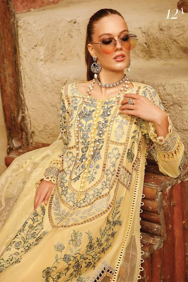 Maria.B Luxe Lawn`23 D#12-A