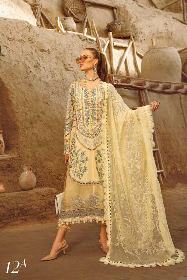 Maria.B Luxe Lawn`23 D#12-A