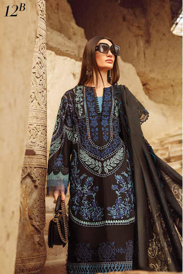 Maria.B Luxe Lawn`23 D#12-B