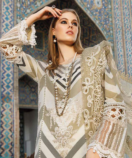 Maria.B Luxe Lawn`23 D#14-A