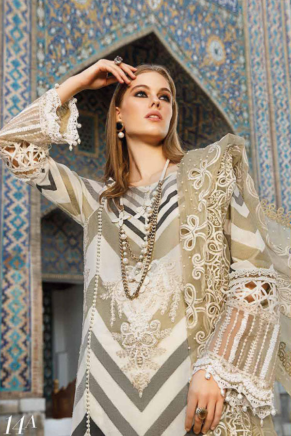 Maria.B Luxe Lawn`23 D#14-A