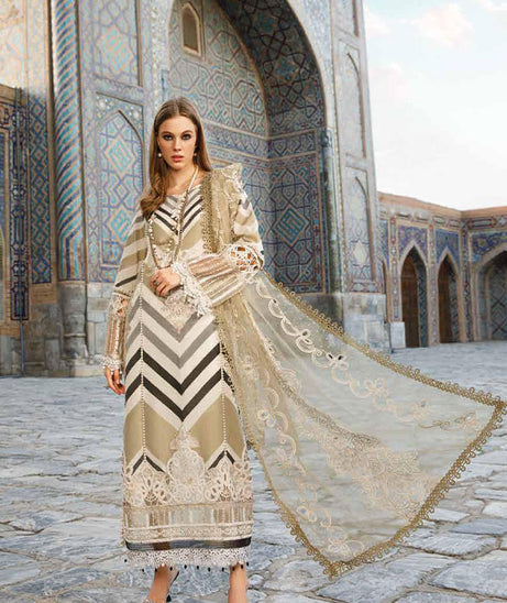 Maria.B Luxe Lawn`23 D#14-A