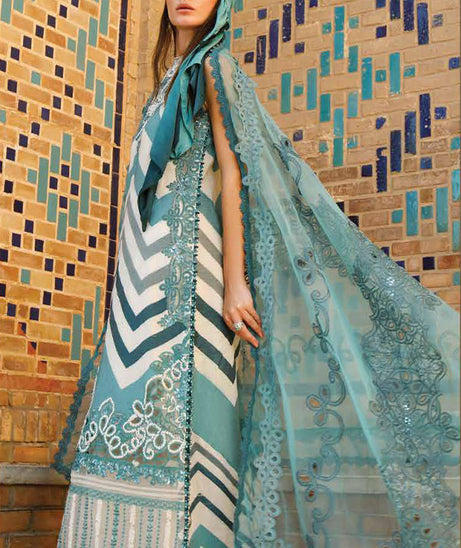 Maria.B Luxe Lawn`23 D#14-B