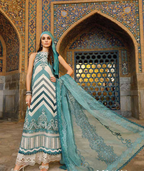 Maria.B Luxe Lawn`23 D#14-B