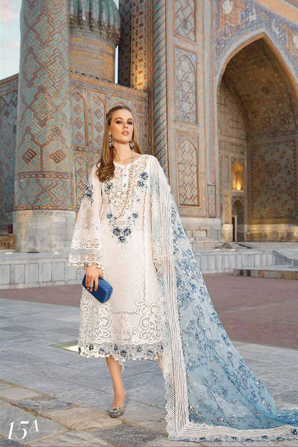 Maria.B Luxe Lawn`23 D#15-A