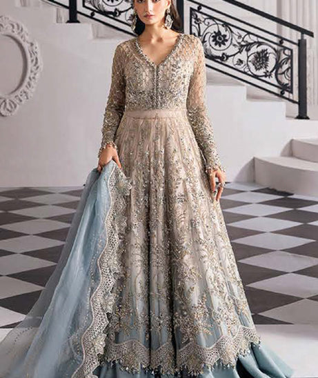 Maria B Mbroidered Unstitched`25 D#02