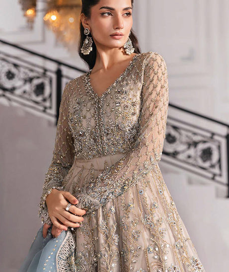 Maria B Mbroidered Unstitched`25 D#02