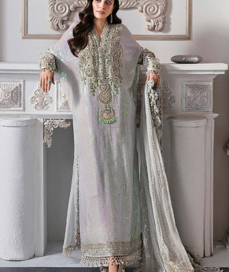 Maria B Mbroidered Unstitched`25 D#05
